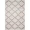 Safavieh Adirondack Power Loomed Small Rectangle Rugs, Ivory and Silver - 4 x 6 ft. ADR122B-4 - alternate 3